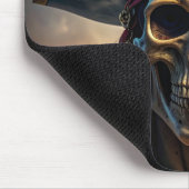 Böser Piratenschädel-Mauspad Mousepad (Ecke)