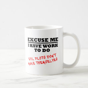 Böser Planender Lustiger Becher Kaffeetasse