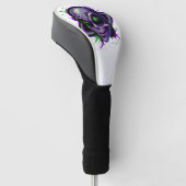 Böser Schuss-Alien Golf Headcover (angewinkelt)