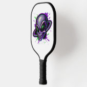 Böser Schuss-Alien Pickleball Schläger (Links)