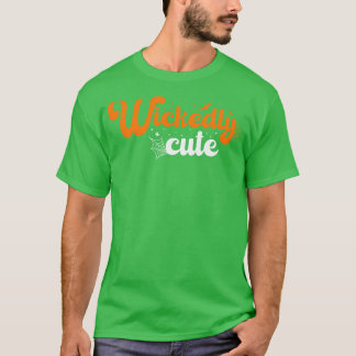 Böser süßer Entwurf für eine magische Halloween-Na T-Shirt