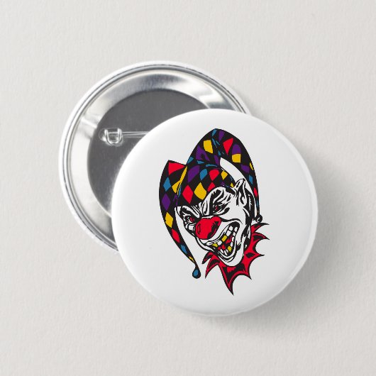 böser Teufelskreis Button (Vorne & Hinten)