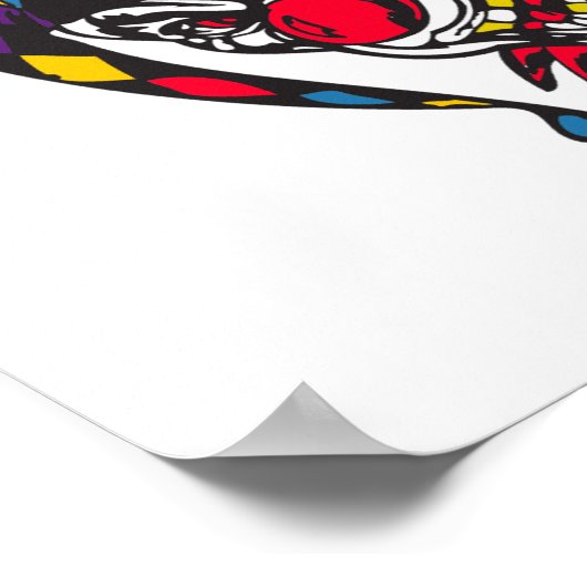 böser Teufelskreis Poster (Ecke)