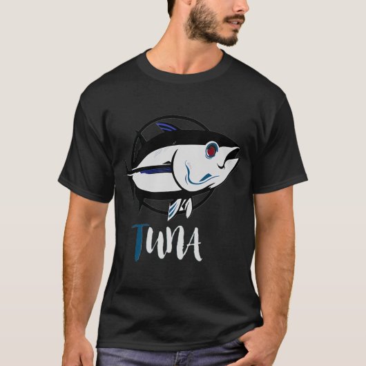 Böser Thunfisch T-Shirt (Vorderseite)