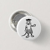 Böser Tierknopf Button (Vorne & Hinten)