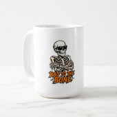 Böser Totenkopf Kaffeetasse (Vorderseite Links)