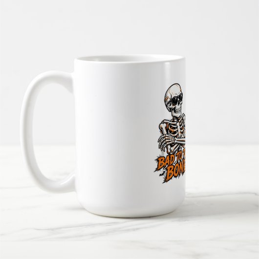 Böser Totenkopf Kaffeetasse (Links)