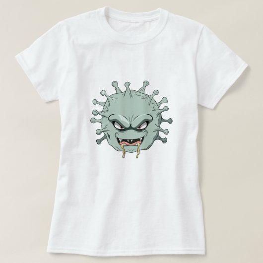 böser Virus T-Shirt (Design vorne)