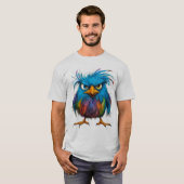 böser Vogelface T-Shirt (Vorne ganz)