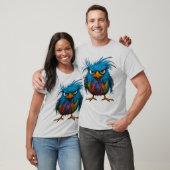 böser Vogelface T-Shirt (Unisex)