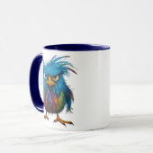 böser Vogelface Tasse (Vorderseite Links)