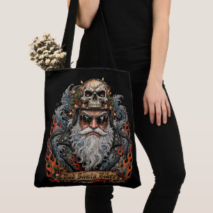 Böser Weihnachtsmann Biker, harter Biker Weihnacht Tasche