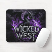 Böser Westen-Mauspad Mousepad (Mit Mouse)