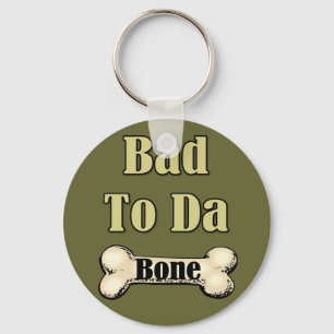 Böses am Knochen Schlüsselanhänger