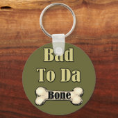 Böses am Knochen Schlüsselanhänger (Vorderseite)