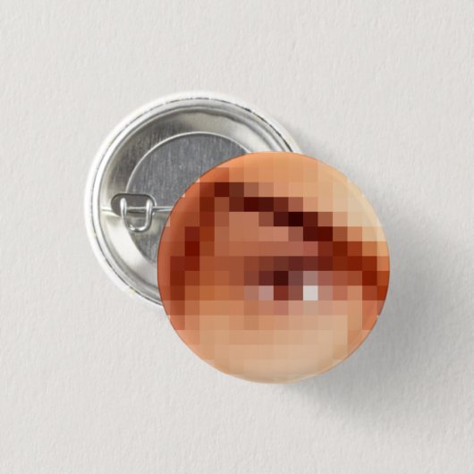 Böses Auge? Button (Vorne & Hinten)