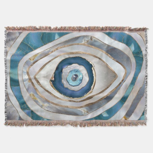 Böses Auge Mineralien und Gold Decke (Vorderseite)