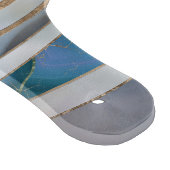 Böses Auge Mineralien und Gold Schneidebrett (Ecke)