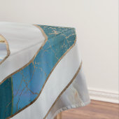 Böses Auge Mineralien und Gold Tischdecke (Beispiel)