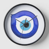 Böses Auge Zuhause Decoration, böse Augen Uhr (Vorderseite)