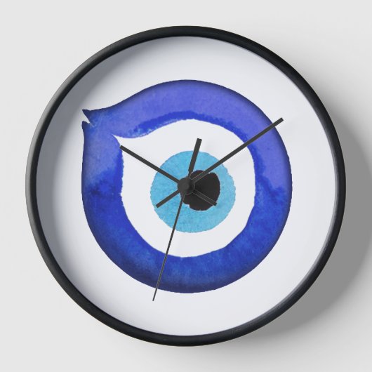 Böses Auge Zuhause Decoration, böse Augen Uhr (Vorderseite)
