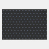 Böses Augendesign, blaues Auge Geschenkpapier Set (Vorderseite)