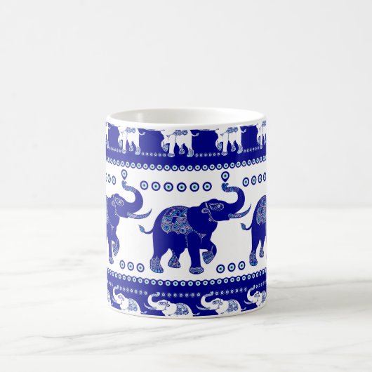 Böses Augenelementar Ziermuster Kaffeetasse (Mittel)