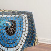 Böses Augenmosaikbild Tischdecke (Beispiel)