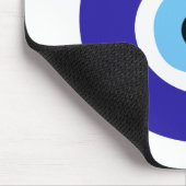 Böses Augensymbol des antiken nazar fatima talisma Mousepad (Ecke)