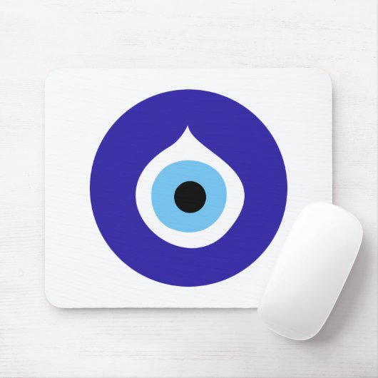 Böses Augensymbol des antiken nazar fatima talisma Mousepad (Mit Mouse)