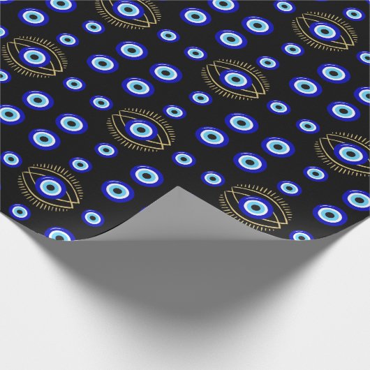 Böses Augenwischpapier Geschenkpapier (Ecke)