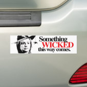Böses etwas diese Weise kommt - Anti-Hillary - C Autoaufkleber (Auf Auto)