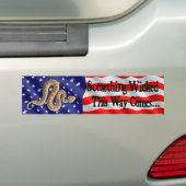 Böses etwas diese Weise kommt Autoaufkleber (Auf Auto)