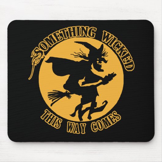 Böses etwas diese Weise kommt böse Hexe Mousepad (Vorne)