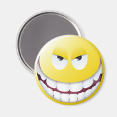 böses Gesicht Magnet (Vorderseite/Rückseite)