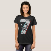 Böses Nummer 7 Shirt - 7 hat 9 Witz 67 Meme Hallow (Vorne ganz)