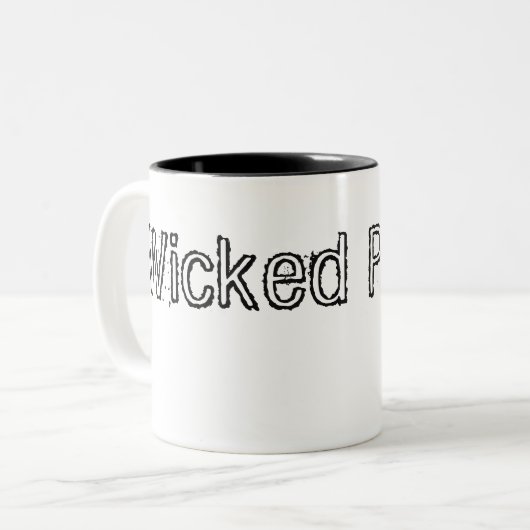 "Böses Pissah!" - Zitierfähige Tasse (Vorderseite Links)