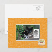 Böses Postkarte (Vorne/Hinten)