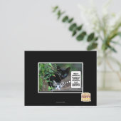 Böses Postkarte (Stehend Vorderseite)
