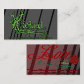 Böses Studioz Visitenkarten Sc Visitenkarte (Vorne/Hinten)