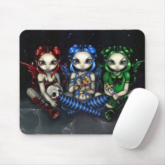 "Böses, Tricksy und falsches" Mousepad (Mit Mouse)