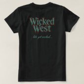 Böses West T-Shirt (Design Rückseite)
