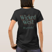 Böses West (W) T-Shirt (Rückseite)