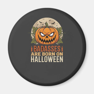 Bösewichte werden an Halloween-Kürbis geboren Magnet