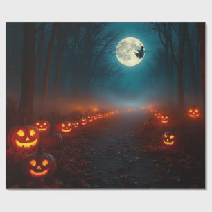 Boshaft schönes Halloween-Geschenkpapier 🌕 Geschenkpapier