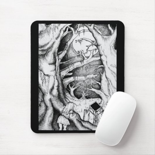 Boshaftes Clickings Mousepad (Mit Mouse)