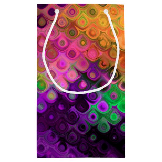 Boshaftes Kürbis-Halloween-Cocktail-Party Kleine Geschenktüte (Rückseite)