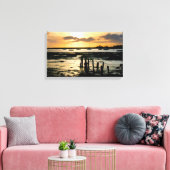 Bosham-Hafen Leinwanddruck (Insitu (Wohnzimmer))