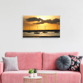 Bosham-Hafen Leinwanddruck (Insitu (Wohnzimmer))