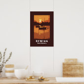 Bosham-Poster im Retro-Stil der 1920er Jahre Poster (Küche)